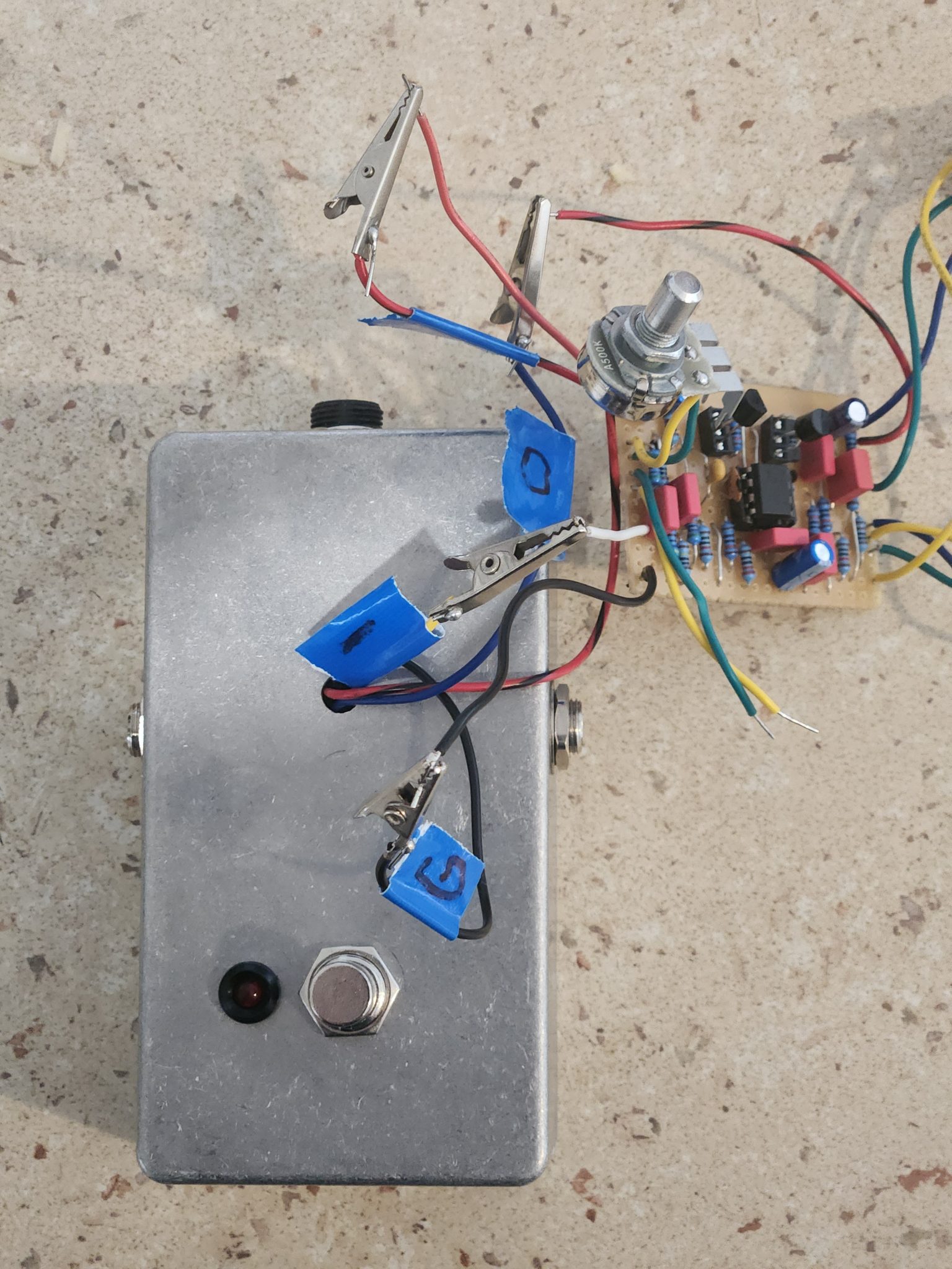 How To Make A Guitar Pedal Tester And Audio Probe Crazy Chicken